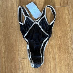 New With Tags High Waisted Bodysuit